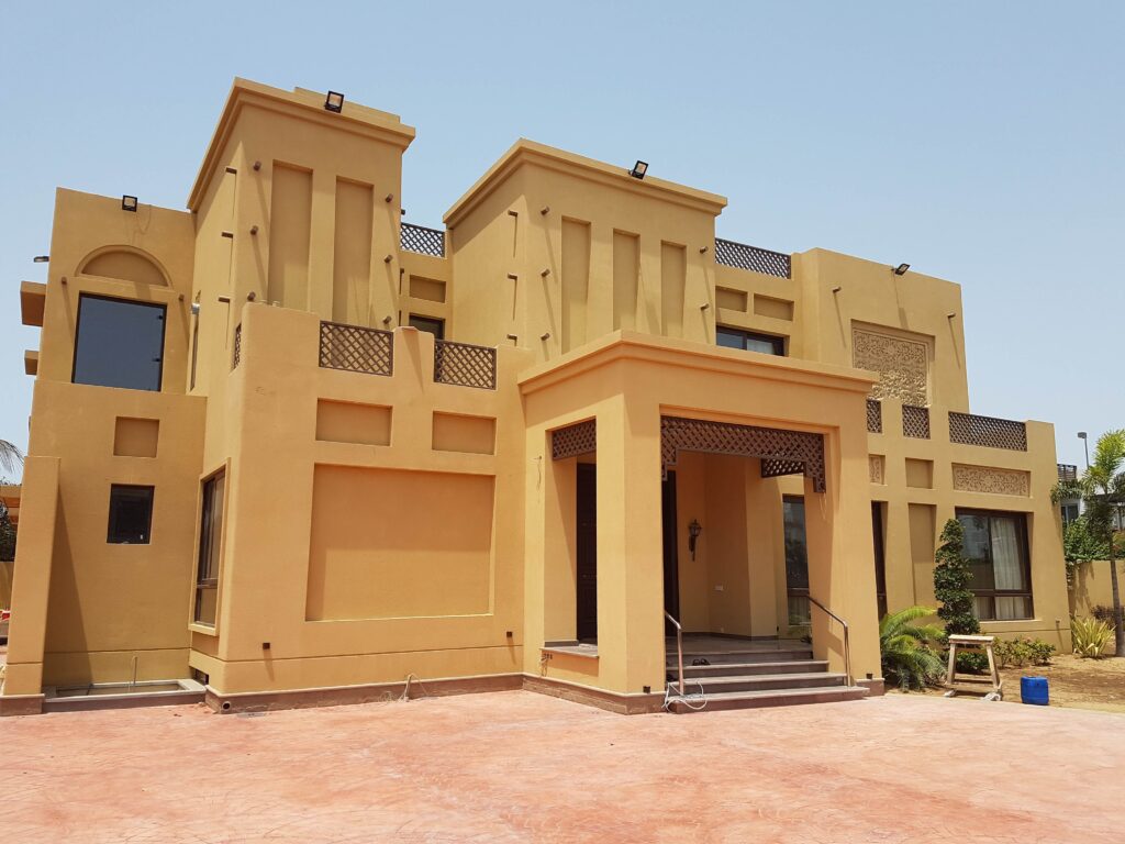 interior and exterior finishes