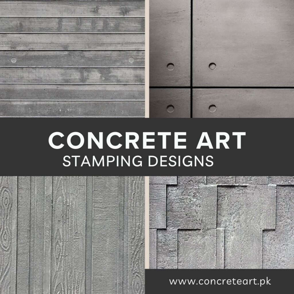 concrete wall stamp wash terrazzo on wall